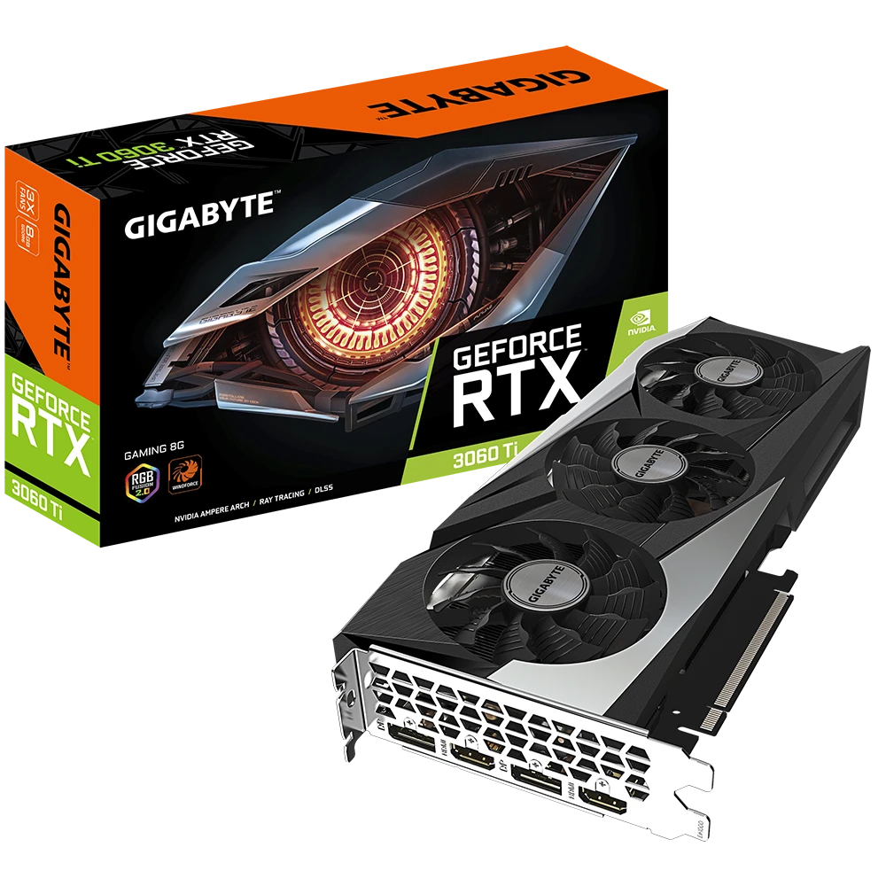 Gigabyte GeForce RTX 3060 Ti GAMING 8G  (Rev. 2.0)